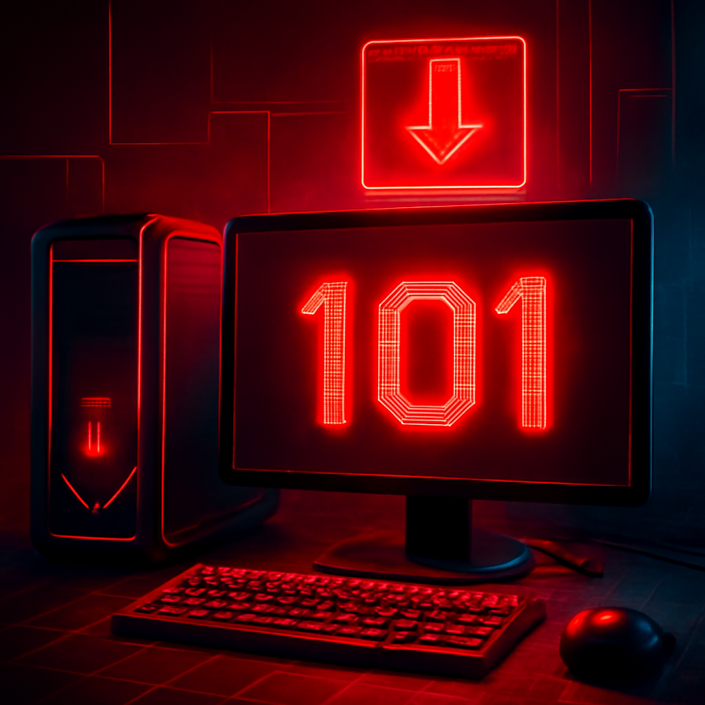 Illustration detailing the 101z APK update steps.