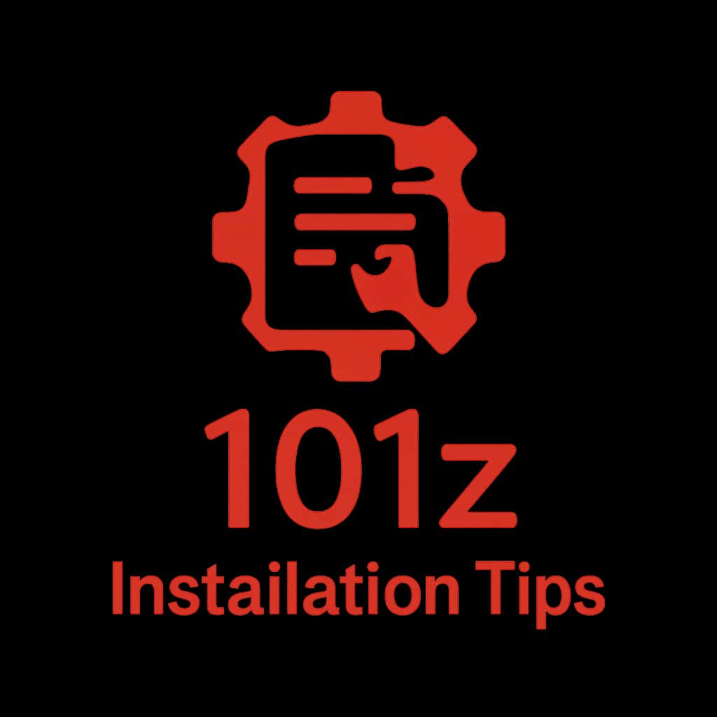 Icon representing 101z Installation Tips.