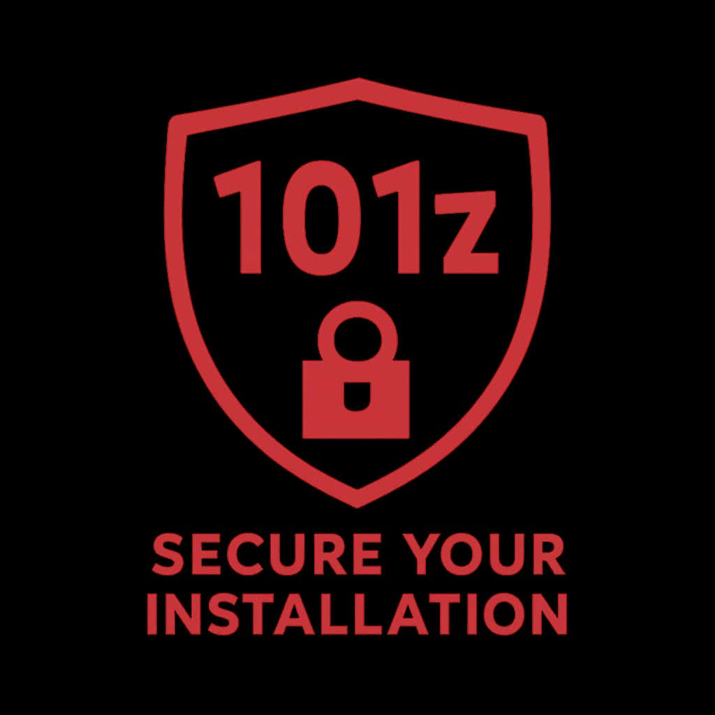 Icon representing 101z installation guidance.