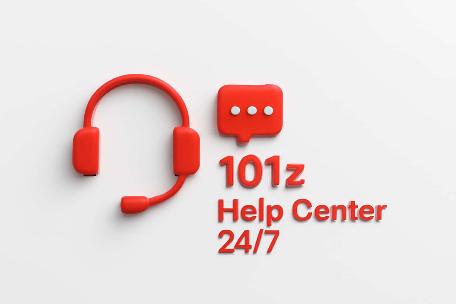 101z Help Center 24/7 Interface