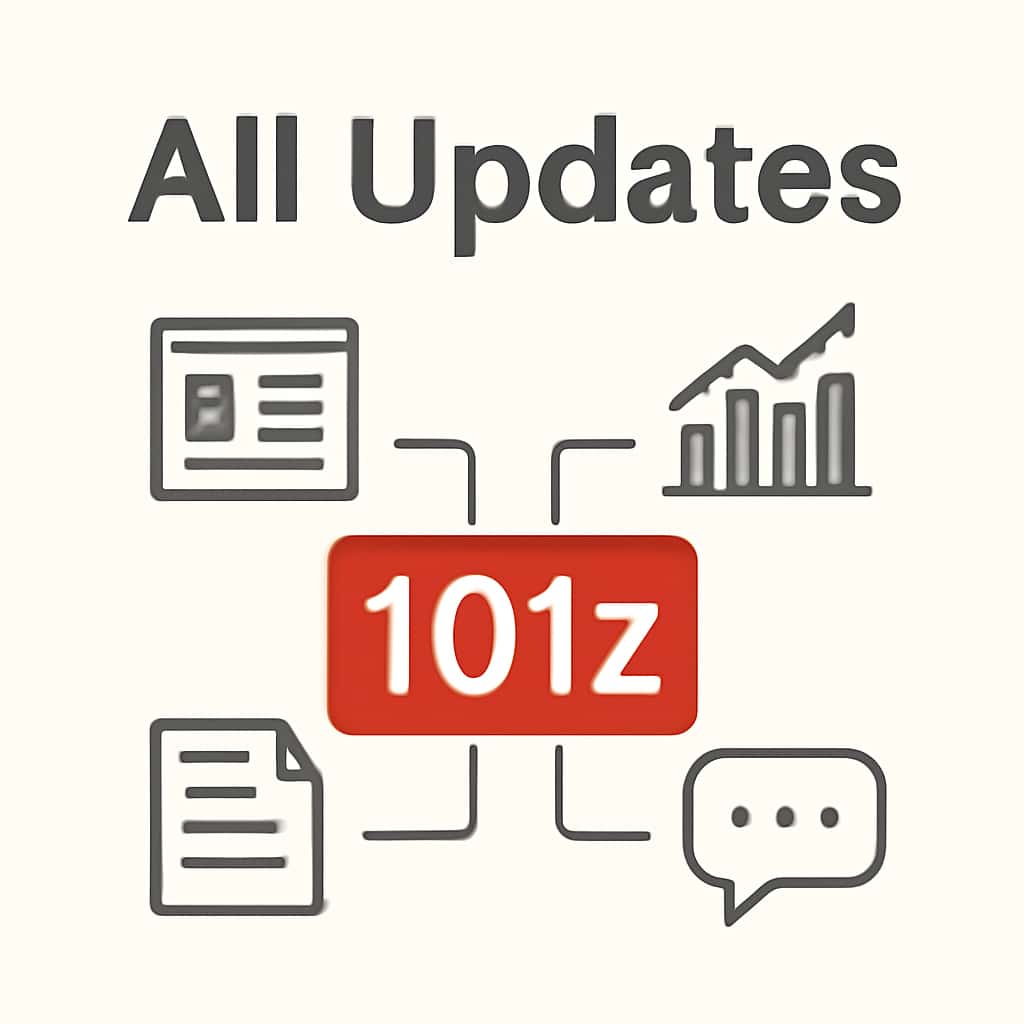 Illustration explaining All 101z Updates.